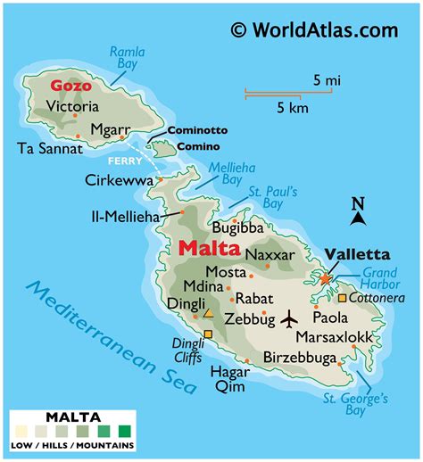 where is malta located geographically.